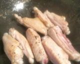 新じゃが（小芋）と鶏のスペアリブのあめ煮作り方1写真