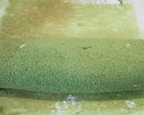 米粉でもちもち！抹茶と小豆のロールケーキ作り方11写真