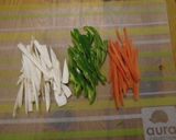 ３色野菜の豚肉巻き作り方1写真