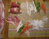 ３色野菜の豚肉巻き作り方2写真