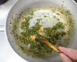 たけのこ煮のフキノトウ味噌和え作り方4写真