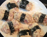カリふわ♫ お豆腐と鶏の海苔巻き唐揚げ♡作り方5写真