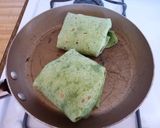 Spinach Wrap作り方4写真
