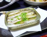 缶のまま　オイルサーデンのアヒージョ風作り方4写真