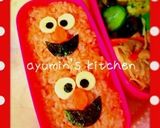 詰めるだけ♡エルモ弁当♡キャラ弁作り方2写真