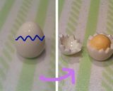 お弁当に♪キャラ弁ヒヨコちゃん♪作り方1写真