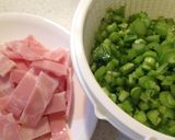 青菜の茎で♡ポテトサラダ作り方2写真
