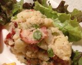 青菜の茎で♡ポテトサラダ作り方8写真
