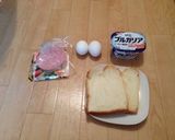 【ヨーグルトで】フレンチエッグトースト作り方1写真