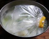 水袋を重石に★白菜と蕪の柚浅漬け作り方2写真