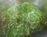セリの胡麻和え作り方1写真