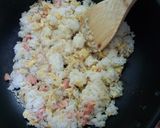 余り物でも美味しい！鮭チャーハン♪作り方9写真
