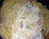 初心者濃厚クリーミー新玉塩麹カルボナーラ作り方10写真