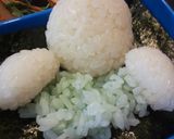 キャラ弁　☆目玉のおやじ☆作り方3写真