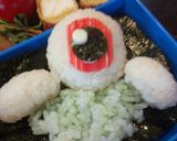 キャラ弁　☆目玉のおやじ☆作り方4写真