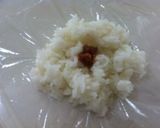 薔薇の見立ておにぎり作り方1写真