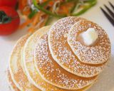 混ぜるだけ！簡単米粉のホットケーキ♪作り方4写真