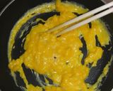 お弁当の隙間に♡コーンクリーム味の卵焼き作り方2写真