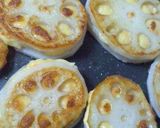 海老の蓮根挟み焼き作り方7写真