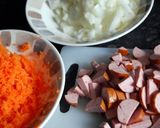 ♥リガトーニパスタのオーブン焼き♡作り方1写真