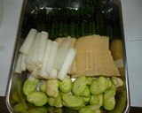絶品！春野菜の香草チーズ天ぷら作り方1写真