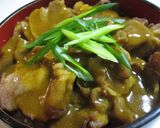 究極！男の豚カレー丼作り方9写真