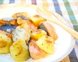 鮭とじゃがいものバターソテー作り方4写真