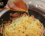 ほうれん草とベーコンのクリームパスタ作り方6写真