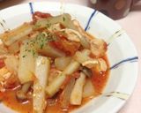 授乳期にも☆ごぼうと鳥肉のトマト煮作り方9写真
