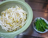 簡単10分◎豚こまともやしのとんぺい焼き作り方1写真