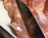 縮みにくい 鶏もも肉(開き方)作り方5写真