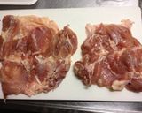 縮みにくい 鶏もも肉(開き方)作り方7写真