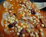 鶏肉のサラダ豆のトマト煮作り方6写真