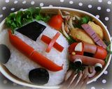 簡単キャラ弁おかず：消防車作り方11写真