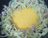 キャベツ消費*お好み焼き風丼作り方2写真