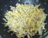 キャベツ消費*お好み焼き風丼作り方3写真