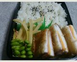 はんぺんのチーズハム お弁当にも作り方4写真