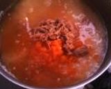 夕焼けご飯作り方1写真