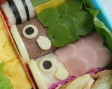 キャラ弁*くるくる食パンdeこいのぼり作り方5写真