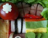 キャラ弁*くるくる食パンdeこいのぼり作り方6写真