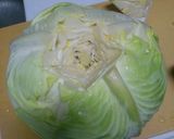 キャベツの芯のとり方作り方3写真