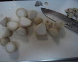 れんこんとさといもの煮もの作り方2写真