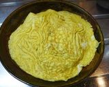簡単10分◎豚こまともやしのとんぺい焼き作り方6写真