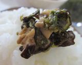 ふきのとう・椎茸の旨いご飯のとも。作り方4写真