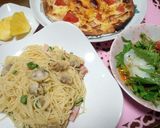 春の味こごみとあさりのパスタ~☆作り方5写真