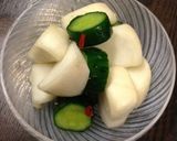 カブときゅうりのお漬物❁作り方3写真