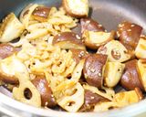 簡単でゴメンネ♪椎茸とレンコンの炒め物。作り方2写真