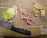 たけのこの和風パスタ作り方1写真