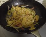 たけのこの和風パスタ作り方2写真