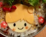 簡単キャラ弁♡ラブリーな女の子作り方9写真